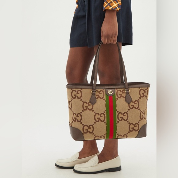 Gucci Handbags - FINAL PRICE!! GUCCI • Jumbo GG Medium Ophidia Tote